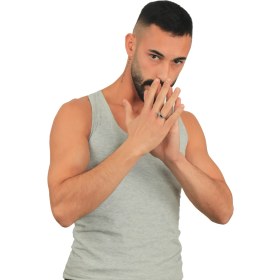 Resim Labalaba Erkek Antik Gümüş Kaplama Ayarlanabilir Çakmak Yüzük 