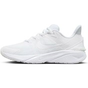 Resim Nike Dx7615-100 Star Runner4 Genç Koşu Ayakkabısı Beyaz 