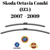 Resim Skoda Octavia Combi 1z5 2007 2008 2009 Uyumlu Ön Cam Silecek Süpürgesi Takımı 600/400mm Silbak Sb2419a 