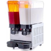 Resim Samıxır Klasik Twin Fıskiyeli Ve Karıştırıcılı Soğuk İçecek Dispenseri 20+20 Litre Inox 