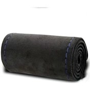 Resim Evrensel Araba Direksiyon Kılıfı Suni Süet Deri 15 İnç Dıy Araba Aksesuarları Mavi Mavi 