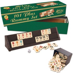 Resim Star Oyun Aletleri 101 Plus OKEY Takımı - 1010433 - Koyu Renk 