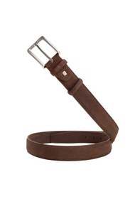 Resim Pierre Cardin Suet Deri Erkek Kemer En 3,5 Cm Pc-1009 Kahve - Suet 