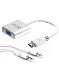 Resim Inca Ihtv-7tb 0.15 M HDMI To VGA + Ses Dönüştürücü 
