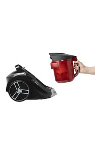 Resim TEFAL Pro Ekstra Uzun Kablolu 2.5L Toz Torbasız Elektrikli Süpürge - Kırmızı 890W22 