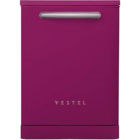 Resim Vestel BM 5011 Retro Pembe Bulaşık Makinesi 