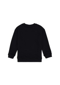 Resim U.S. Polo Assn. Erkek Çocuk Siyah Bisiklet Yaka Sweatshirt 50313843-VR046 