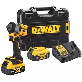 Resim Dewalt DCF922P2T-QW 18V 5.0Ah Li-Ion Kömürsüz Çift Akülü Somun Sıkma 