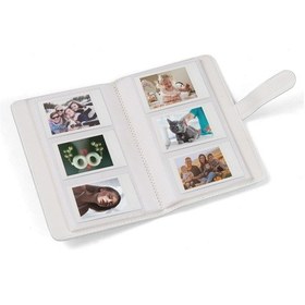 Resim Mini Fotoğraf Albümü Fotoğraf Kitabı Albümü 108 Cepler Beyaz 