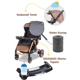 Resim Baby Care Bc-500 Combo Maxi Pro Çift Yönlü Puset 