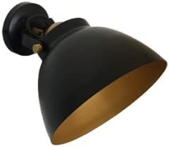 Resim Mylights Retro Hareketli Aplik Siyah İçi Sarı 23 Cm 
