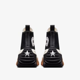 Resim Converse Run Star Motion Unisex Siyah Platform Sneaker 