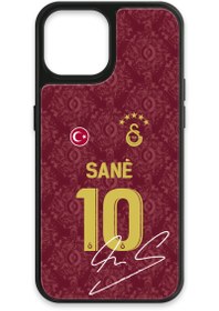 Resim Galatasaray Leroy Sane 3. Forma İmzalı Cam Telefon Kılıfı - iPhone 14 