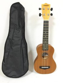 Resim Cremonia AU006L-21 Soprano Ukulele | 21 İnç Kompakt Kasa 