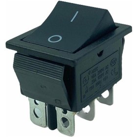 Resim IC-107 Geniş Işıksız Anahtar On-On 6P 