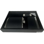 Resim Honest Çakmak Matara Anahtarlık Matara Set Siyah 