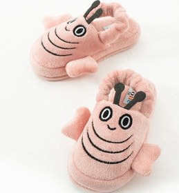 Resim Behtah Kundura Arı Figürlü Çocuk Ve Bebek Panduf Kaydırmaz Taban Anaokulu Kreş Ayakkabısı Ev Ayakkabısı 