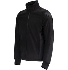 Resim Yamaha Spidi Siyah Softshel Su Geçirmez Korumalı Motosiklet Montu 