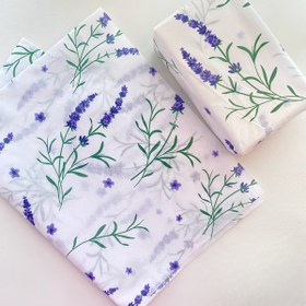 Resim 25 Yaprak Lavanta Çiçekli Sarma Kağıdı, 35.56 x 50.8 cm, Zarif Mor ve Yeşil Tasarım, Hediye Paketleme için Yüksek Kaliteli Kağıt, Parti Dekoru, Düğün, Doğum Günü ve Özel Günler için, Parti Süsleri | Çiçek Desenli Kağıt | Dekoratif Sarma, Buket için Sarma Kağıdı 