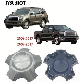 Resim Chuangyinshop 1 Adet Ty508 Tekerlek Merkez Kapağı Toyota 2008-2017 Sequoia 09-17 Tundra Oem 42603-0c110 Akrilik Dayanıklı 