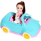 Resim Mi̇ra Bebekli̇ Mini Car Mavi 