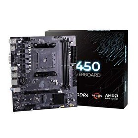 Resim Dragos Dragmode B450M Sata,M2 Ddr4 3200MHz Usb 3.0 Vga Hdmi Ses G.Lan AM4 mATX Anakart 