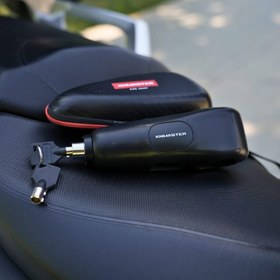 Resim Knmaster GL150 Alarmli Motosiklet Elcik Manet Fren Kilidi 