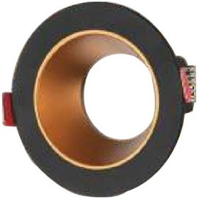 Resim Ct-5043 Jaguar Yuvarlak Spot (Siyah Gold) (Ampulsuz) Cata 