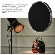 Resim Reedark 7" Standart Reflektör Abajur İçin 16.8cm Çapında Yüksek Kaliteli Bal Peteği Işık Ağı 