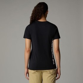 Resim The North Face Kadın FOUNDATION VERTICAL GRAPHIC Tişört NF0A8BR0JK31 Siyah M 
