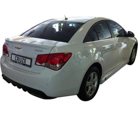 Resim Drs Tuning Chevrolet Cruze Uyumlu Sedan (2009 - 2016) Yan Marşpiyel Seti (PLASTİK) 