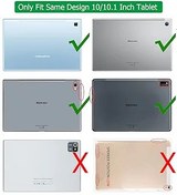 Resim AIJAKO Dragon Touch Not Defteri 102, TECLAST P20S/M40S/M40 Pro, PRITOM TronPad L10, YESTEL T5, okaysea 10, Moderness 10.1, YOBANSE TAB10, BYYBUO SmartPad T10/A10_L, Omuz Askısı, Koyu Mavi 
