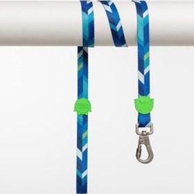 Resim Lindo Dogs Blue Dream Köpek Gezdirme Kayışı Mavi/Yeşil Large 