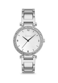 Resim Forentina Bayan Gri Metal Kol Saati-filli-nazar Boncuklu Bileklik Hediye Saat Seti Ps3783 Gri 