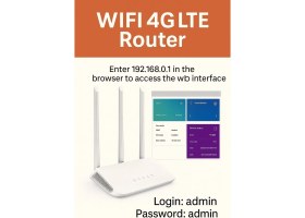 Resim 4g Modem - Wifi 4g Lte Router - Tak-Çalıştır Mobil Internet Çözümü 