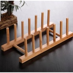 Resim Cmt Ahşap 6'lı Tabaklık Bambu 