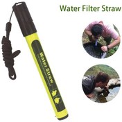 Resim Geeksen Açık Hava Su Pipeti Filtresi Arıtma Ucu Su Sığlığı Malzemeleri Açık Hava Kamp Seyahat Acil Durum Hazırlığı İçin Araçlar 