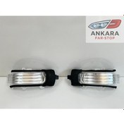 Resim Toyota Corolla 2010 - 2012 Ayna Sinyali Takımı Sağ - Sol Takım Dikiz Ayna Sinyali 