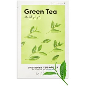 Resim Missha Yeşil Çay Özlü Nemlendirici Yaprak Maske 1 Adet Airy Fit Sheet Mask Green Tea 