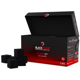 Resim BLACKCOCO's | CUBES27+ - 1KG Nargile kömürü - 1 KG 