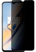 Resim Oneplus 7 3D Full Privacy Gizlilik Tempered Cam Ekran Koruyucu Siyah (481964916) 