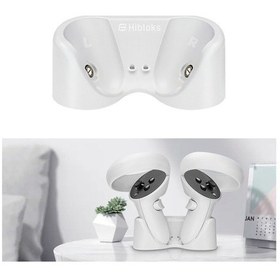 Resim Treasures Hıbloks Oqc2101 Oculus Quest 2 Gözlük Kolları İçin Manyetik Şarj Tabanı Dock 