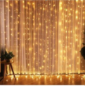 Resim Lumenn 8 Modlu Fişli İp Perde Led Işık-Led Aydınlatma 