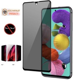 Resim aheaks Xiaomi Redmi Note 12 Pro Plus Hayalet Ekran Koruyucu Privacy Tam Kaplayan Kırılmaz Cam 