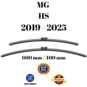 Resim Mg Hs 2018 2019 2020 2021 2022 2023 2024 2025 Uyumlu Ön Cam Silecek Süpürgesi Takımı 600/400mm Silbak Sb2416c 