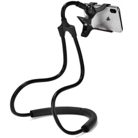 Resim Genel Markalar Telefon Tutucu Boyunluk Akrobat Esnek Telefon Tutucu Telefon Standı Portatif Telefon Boyunluk Tutucu 