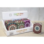 Resim Taşlı El Aynası Dikdörtgen Kalın Alk3743 