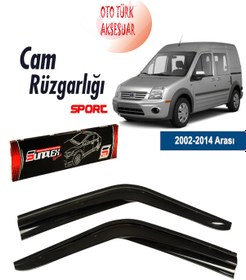 Resim Ford Connect 2002-2014 Mugen Cam Rüzgarlığı Ön 
