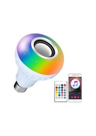Resim Bluetooth Hoparlör Akıllı Led Ampul Lamba 5468 
