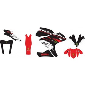 Resim Yamaha YZF R25 Monster Sticker Tasarım 